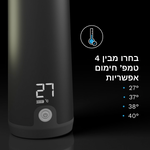 SuperFast Portable Bottle Warmer מחמם מים נטען ונייד לחימום מים, תמל או חלב אם - product thumbnail
